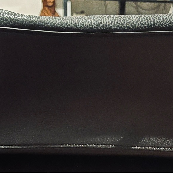 Black Leather Tote Bag - Picture 4 of 6